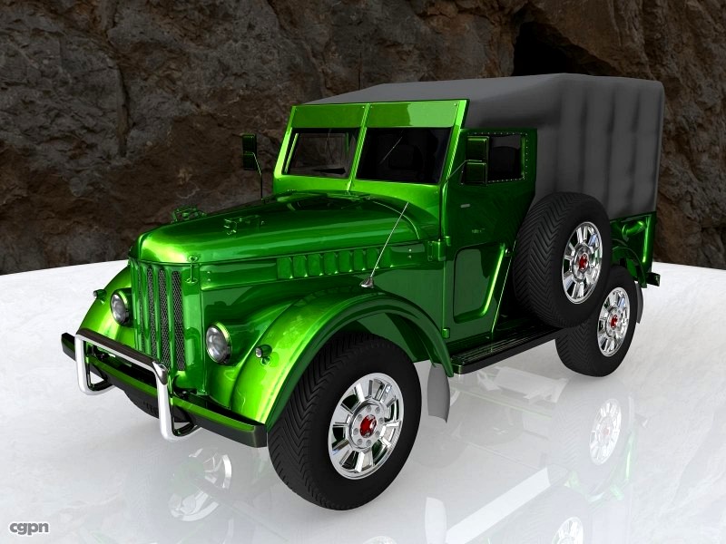 Gaz-693d model
