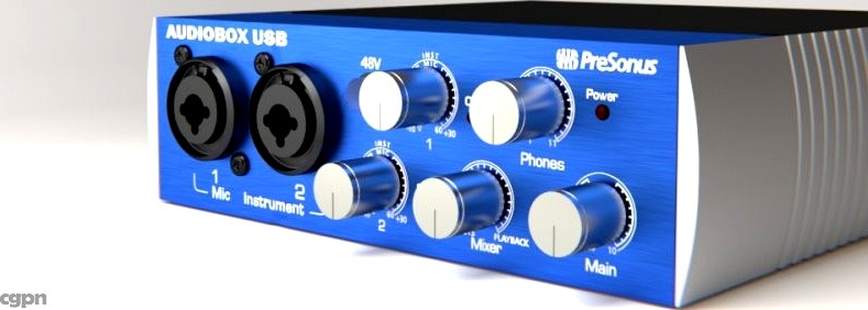 Presonus audio box usb3d model