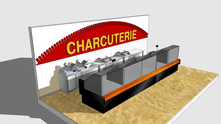 Charcuterie Service Department - Şarküteri Servis Reyonu