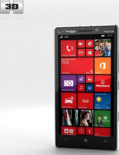 Nokia Lumia Icon3d model