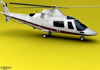 Agusta A-109HO (A-109BA). b3d model
