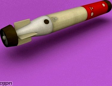 MK-46 Torpedo3d model