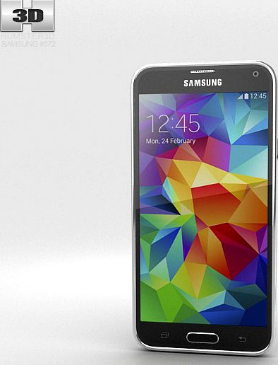 Samsung Galaxy S5 Black3d model