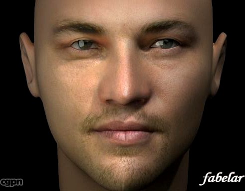 Leonardo DiCaprio Std Mat3d model