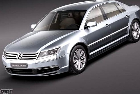Volkswagen Phaeton 20113d model
