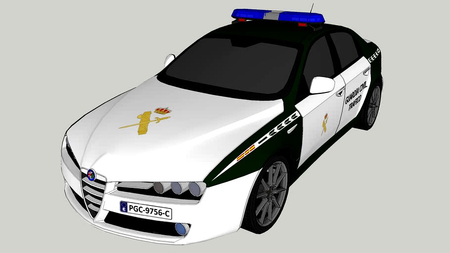 Alfa Romeo 159 Guardia Civil Trafico