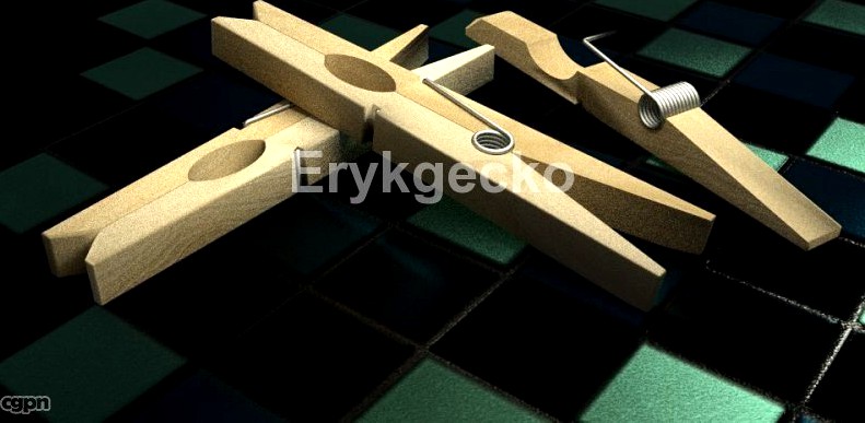 Clothes Peg3d model