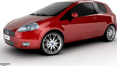 Fiat Grande Punto 3door RT3d model