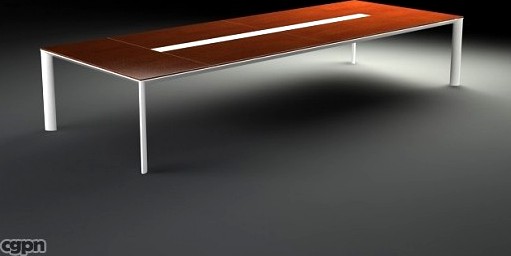 Conference Table3d model