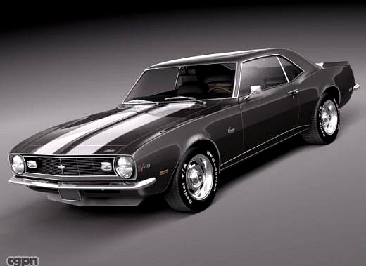 Chevrolet Camaro 1967 Z283d model