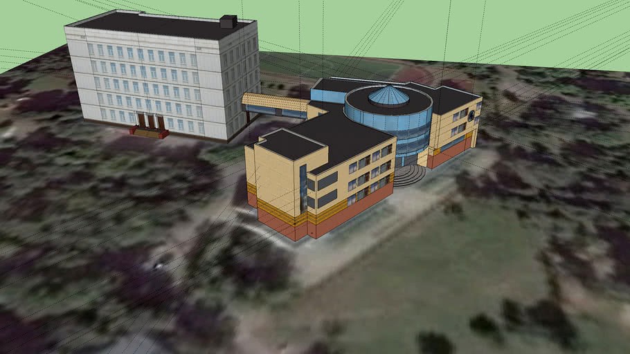 3D-model the school 924