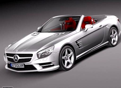 Mercedes SL 20133d model