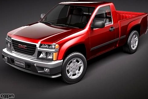 GMC Canyon regular cab3d model