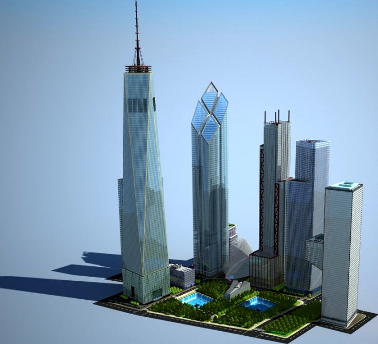 New World Trade Center Complex3d model