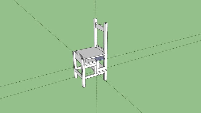 Chair converts to ladder