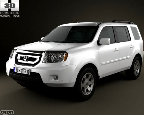 Honda Pilot 20103d model