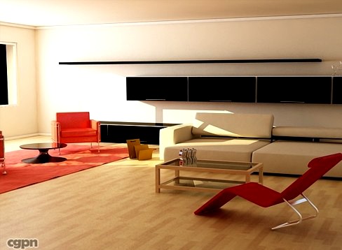Interior 13d model
