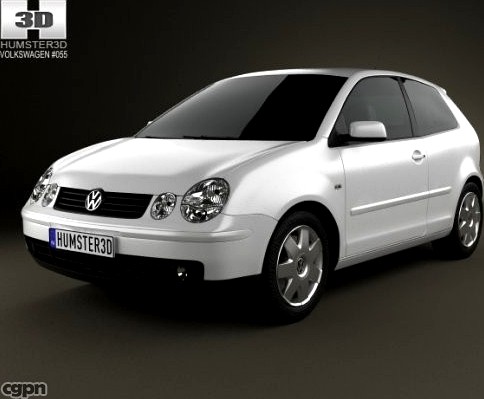 Volkswagen Polo Mk4 3-door 20013d model