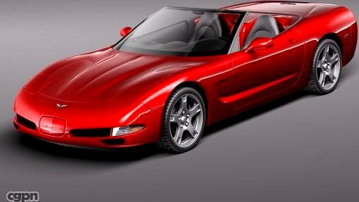 Chevrolet Corvette C5 Convertible3d model