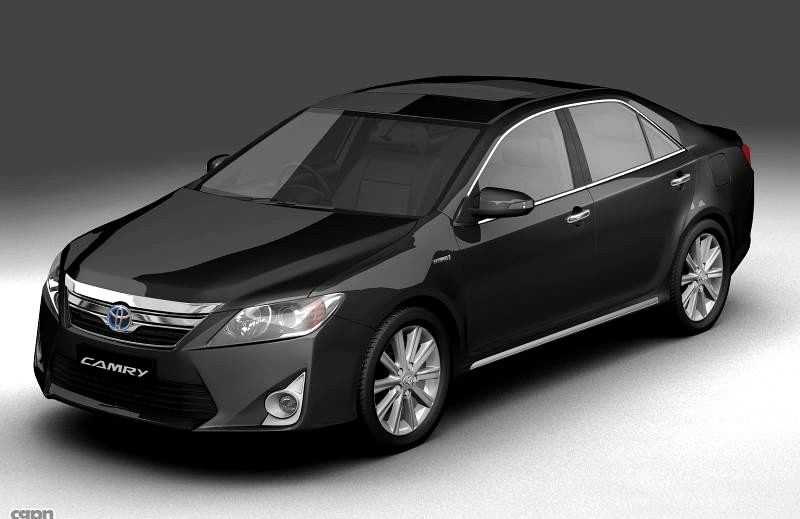 2012 Toyota Camry Hybrid3d model