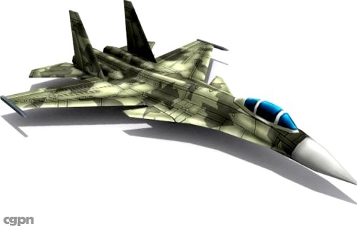 Su-37 Terminator3d model