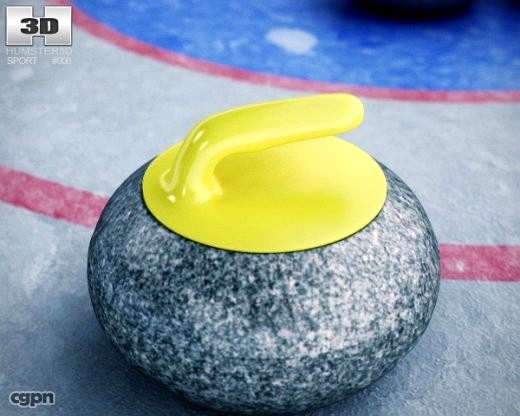 Curling Stone3d model