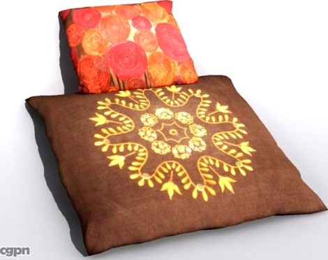 Throw Pillows 23d model
