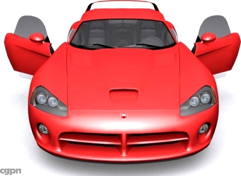 Dodge Viper GTSR3d model