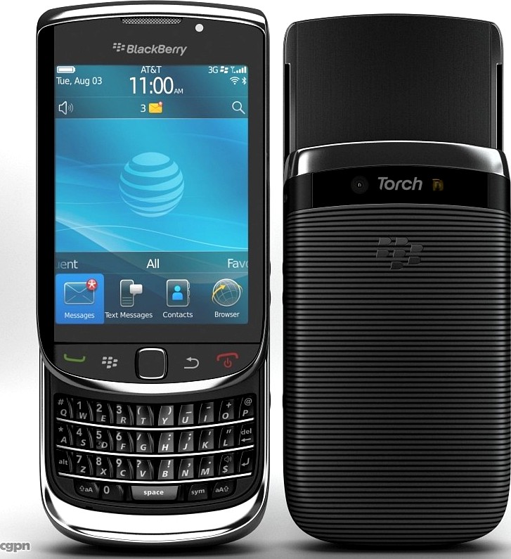 BlackBerry Torch 98003d model