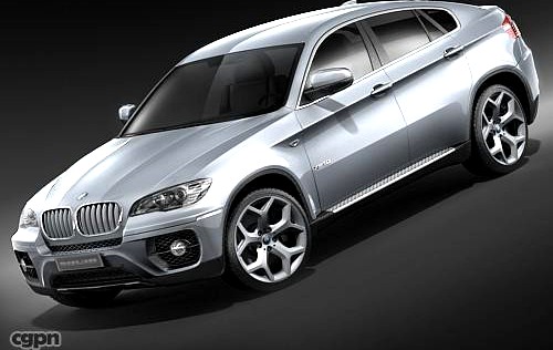 BMW X6 20093d model