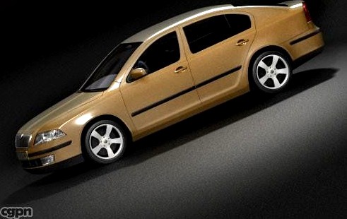 Skoda Octavia 20053d model