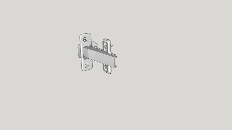 Concealed Hinge 3d model