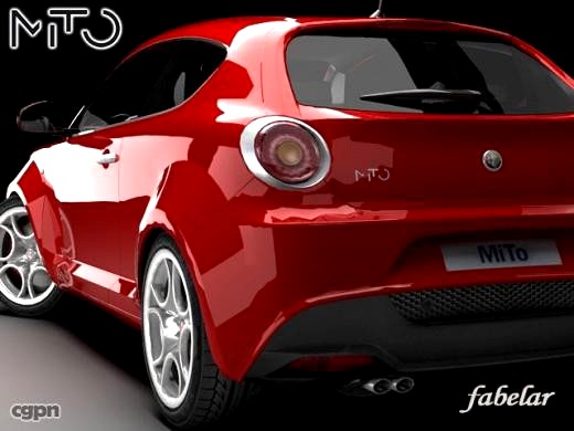 Alfa Mito STD materials3d model