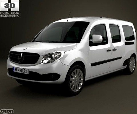 Mercedes-Benz Citan Crew Bus 20123d model