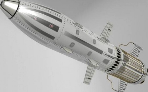 The Rocket3d model