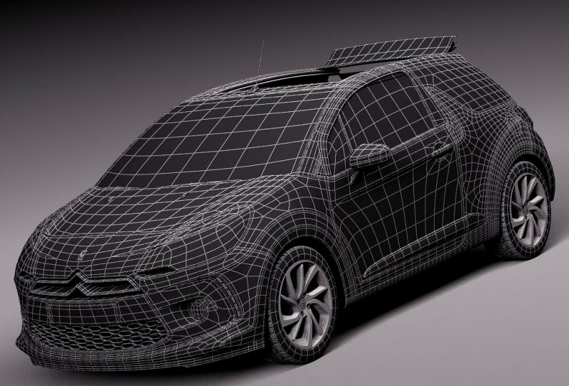 Citroen DS3 Cabrio 20153d model