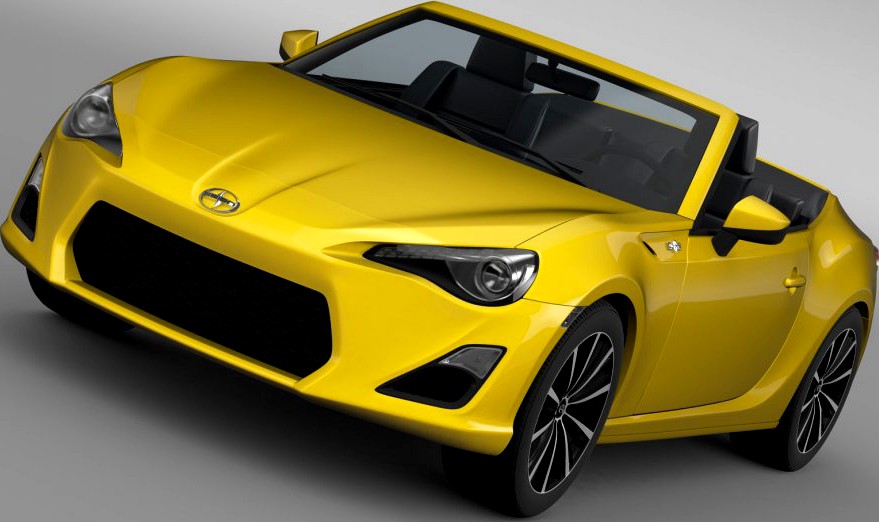 Scion FR S Cabrio 20153d model