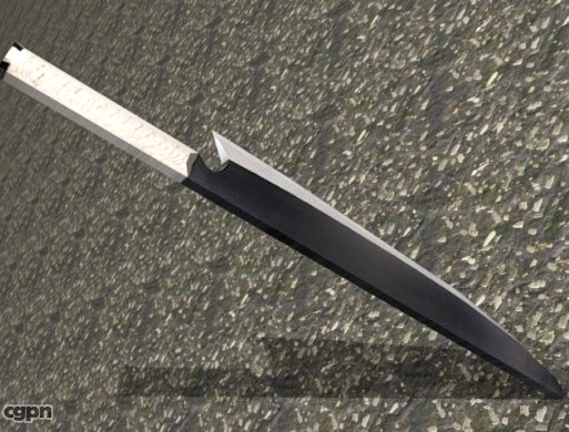 Zangetsu Sword3d model