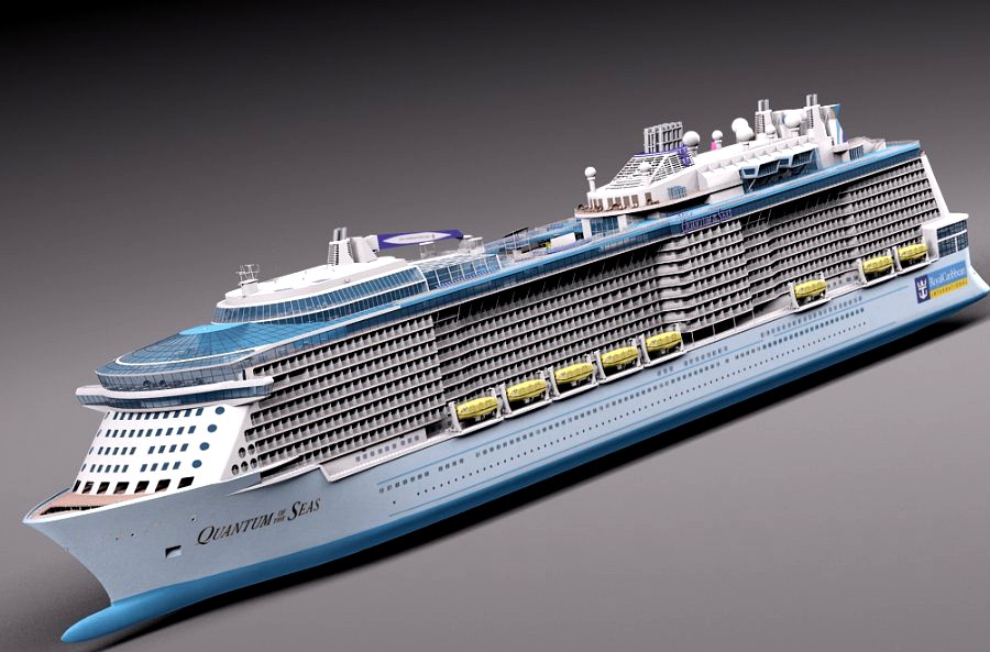 Quantum Of The Seas Cruise Ship3d model