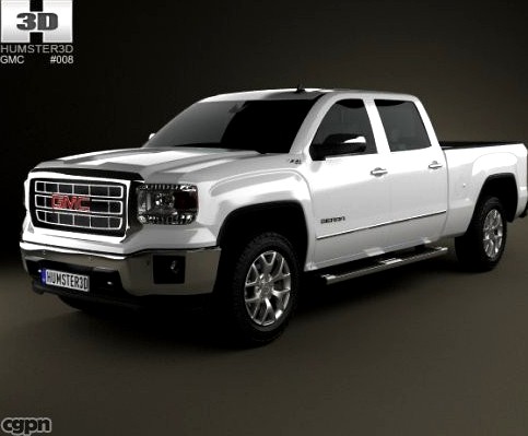 GMC Sierra Double Cab 20133d model