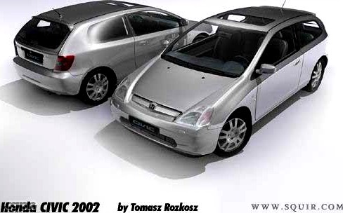 Honda Civic 20023d model