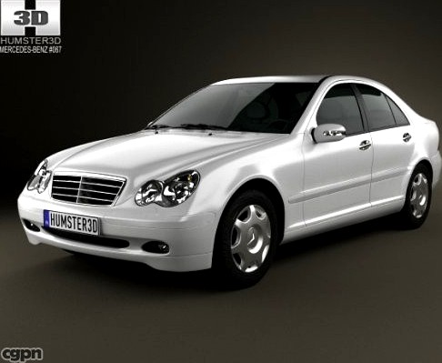 Mercedes-Benz C-class (W203) sedan 20053d model