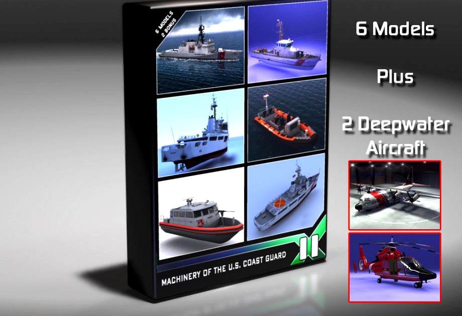 Machinery of the U.S. Coast Guard II3d model