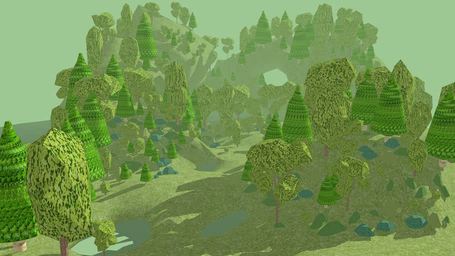 Sea-stone island bluffs