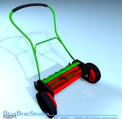 Push Mower3d model