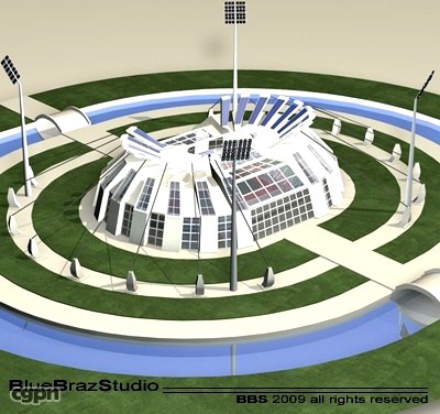 Athletic Stadium3d model
