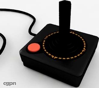 Atari Joystick3d model