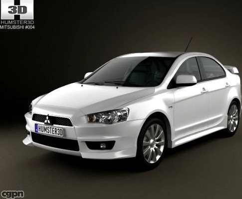 Mitsubishi Lancer Sedan3d model