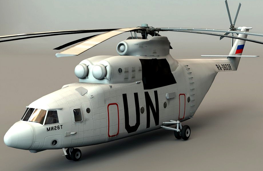 Mil Mi-26 Helicopter3d model