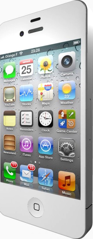 Apple iPhone 4s3d model
